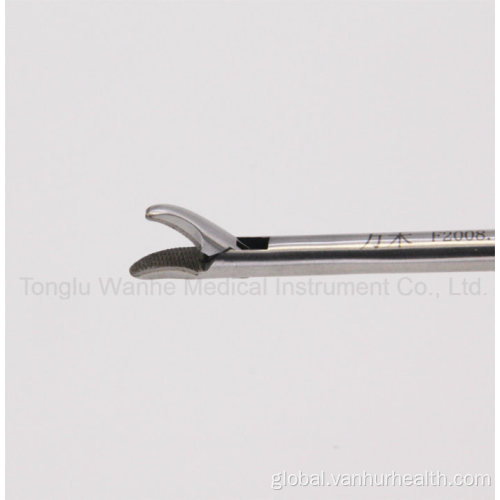 Laparoscopic Clip Applicator and Needle Holder Needle Holder with Rachet V Type Handle Factory